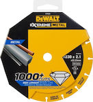 Dewalt Δίσκος Κοπής Inox Διαμαντέ Extreme 230mm Disc de tăiere Metal 230mm 1buc