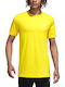 Adidas Essential Men's Short Sleeve T-shirt Yellow