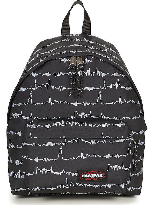 Eastpak Padded Pak'r Schulranzen Rucksack Junior High-High School in Schwarz Farbe 24Es