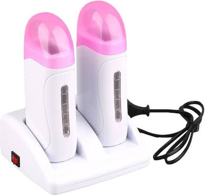 Eurostil Pollie Double Wax Warmer with Stand 30W White/Pink