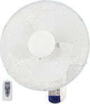 Mistral Plus Ventilator de perete 50W Diametru 40cm cu telecomandă