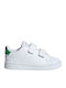 Vorteil Kinder Sneakers mit Klettverschluss Cloud White / Green / Grey Two