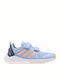 FortaGym CF K Incaltaminte Sport Copii Alergare Cu Închidere Hoop & Loop Albastru Deschis Glow / Roz Glow / Albastru Închis Tech