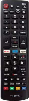 Compatible Remote Control DC-57 for Τηλεοράσεις LG