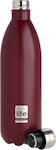 Ecolife Thermos Bottle Bottle Thermos Stainless Steel BPA Free Red 1lt 33-BO-3010