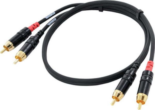 Cordial Cable RCA male - RCA male 0.6m CFU 0.6 CC