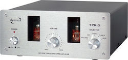 Dynavox TPR-3 Tube Preamplifier Hi-Fi Stereo Silver