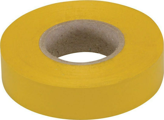 Logo Μονωτική Ταινία 19mm x 20m PVC Yellow Κίτρινη