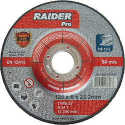 Raider Δίσκος Λείανσης Μετάλλου Pro 230mm 1τμχ
