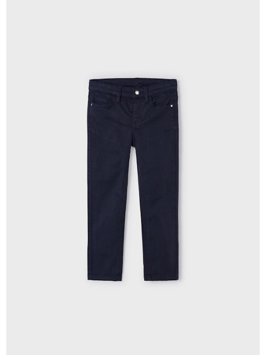 Mayoral Kids' Fabric Pants Yellow