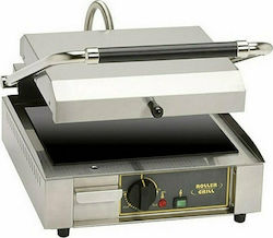 Roller Grill Panini FT Commercial Sandwich Maker with Cast iron Flat Top and Flat Bottom 3000W