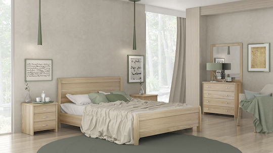 Bedroom Furniture Set No 26 Latte 160x200cm 5pcs