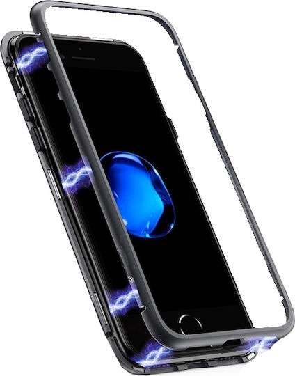 Umschlag Rückseite Kunststoff Schwarz (iPhone XR)
