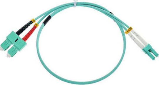 Pro snake Optical Fiber Cable 0.5m Turquoise
