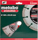 Metabo Διαμαντόδισκος Δομικών Υλικών 180mm Δίσκος Κοπής Δομικών Υλικών 180mm
