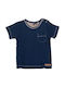 Yellowsub Kinder-T-Shirt Marineblau