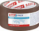 Tesa Ταινία Συσκευασίας Basic Καφέ 45mm x 40m σε Καφέ Χρώμα