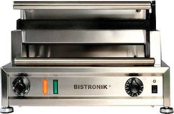 Bistronik Profesional Sandwich Maker cu Suprafețe Netede cu Suprafețe Ondulate 3200W Ε-500