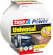 Tesa Extra Power Universal White Самозалепваща Лента за тъкани Бяла 50ммx10м 1бр