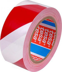 Tesa Red-White Αυτοκόλλητη Ταινία Σήμανσης 50593