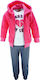 Trax Kinder Sweatpants Set - Jogginganzug Rosa 3Stück