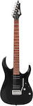 Cort X100 Ηλεκτρική Κιθάρα 6 Χορδών με Ταστιέρα Jatoba και Σχήμα ST Style Open Pore Black