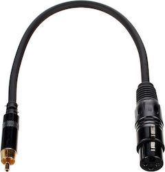 Pro snake TPA 1003 FR XLR Female to RCA Male