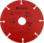 Wurth Carbide Cutting Disc Cutting Disc Wood Hole Diameter 125mm 1pcs