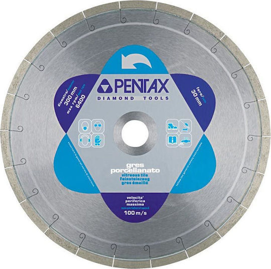 Pentax Ceramic Disc GRES/U 350mm Cutting Disc Construction Materials Hole Diameter 350mm 1pcs