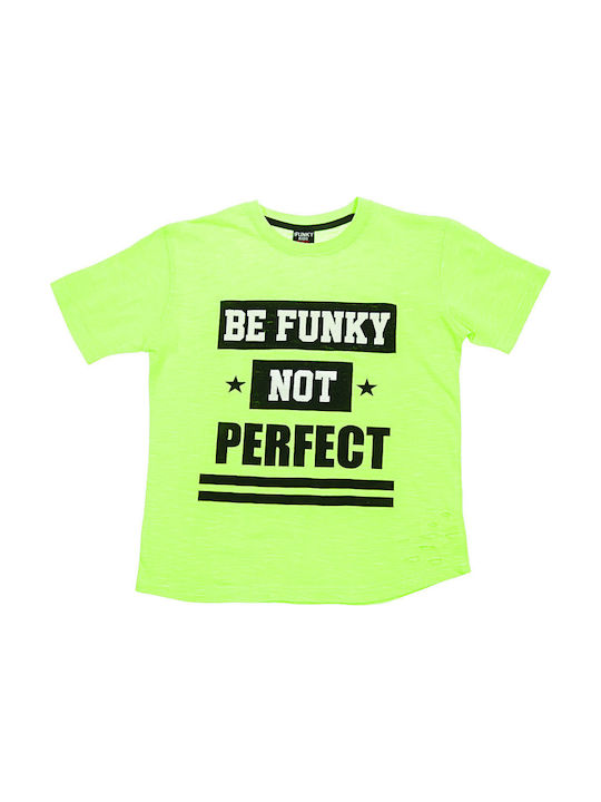 Funky Kids T-shirt Green