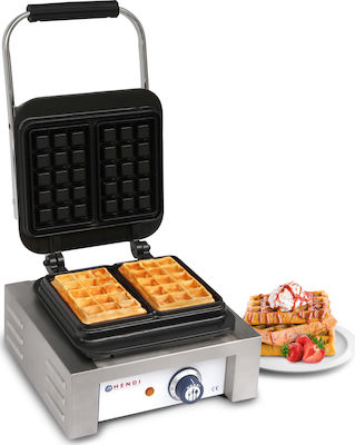 Hendi Brussels Commercial Square Waffle Maker 212127