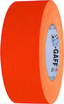 Pro Tapes Gaff Neon Orange Αυτοκόλλητη Υφασμάτινη Ταινία Πορτοκαλί 24mmx25m