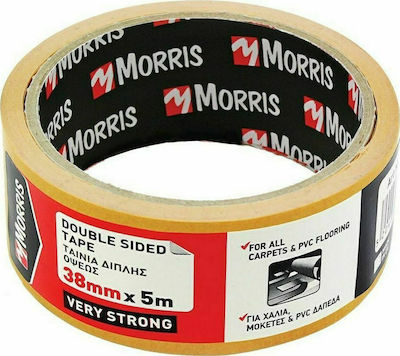 Morris Very Strong 26046 Αυτοκόλλητη Ταινία Διπλής Όψης 38mmx5m