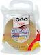 Logo Tape Clear 15mm x 33m Transparent 66DA400