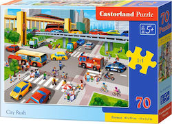 Puzzle pentru Copii City Rush 70buc Castorland