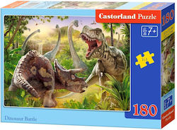 Детски Пъзел Dinosaur Battle 180бр Castorland