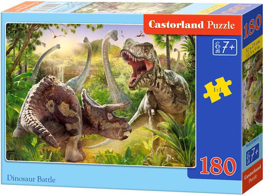 Παιδικό Puzzle Dinosaur Battle 180pcs Castorland