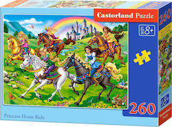 Puzzle pentru Copii Princess Horse Riding 260buc Castorland