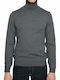 Hugo Boss Musso Herren Langarm-Pullover Rollkragen Gray