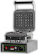 M&M equipment WAF/I-B Commercial Waffle Maker Single 90° Opening for Square Waffles