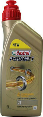 Castrol Power 1 Racing Λάδι Μοτοσυκλέτας για Δίχρονους Κινητήρες 1lt