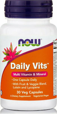 Now Foods Daily Vits Vitamin 30 veg. caps