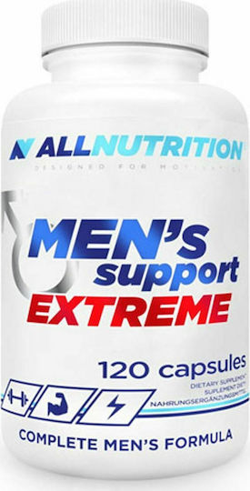 AllNutrition Men's Support Extreme Supplement for Libido & Testosterone Boost 120 Capsules