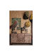 InTheBox Jungle Lady Handmade Πίνακας σε Καμβά 76x100cm