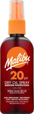 Malibu Sunscreen Oil for the Body SPF20 in Spray 100ml