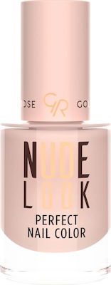Golden Rose Nude Look Perfect Color Gloss Βερνίκι Νυχιών 01 Powder Nude 10.2ml