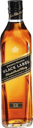 Johnnie Walker Black Label Whisky Amestec 12 Ani Scoția 40% 200ml