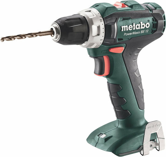 Metabo Powermaxx BS 12 Δραπανοκατσάβιδο Μπαταρίας Solo 12V