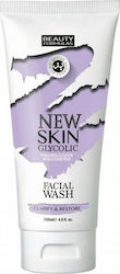 Beauty Uk New Skin Glycolic Facial Wash 150ml