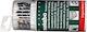 Metabo Set of 18 Drills HSS with Cylindrical Shank for Masonry, Metal, Wood, Glass and Tiles